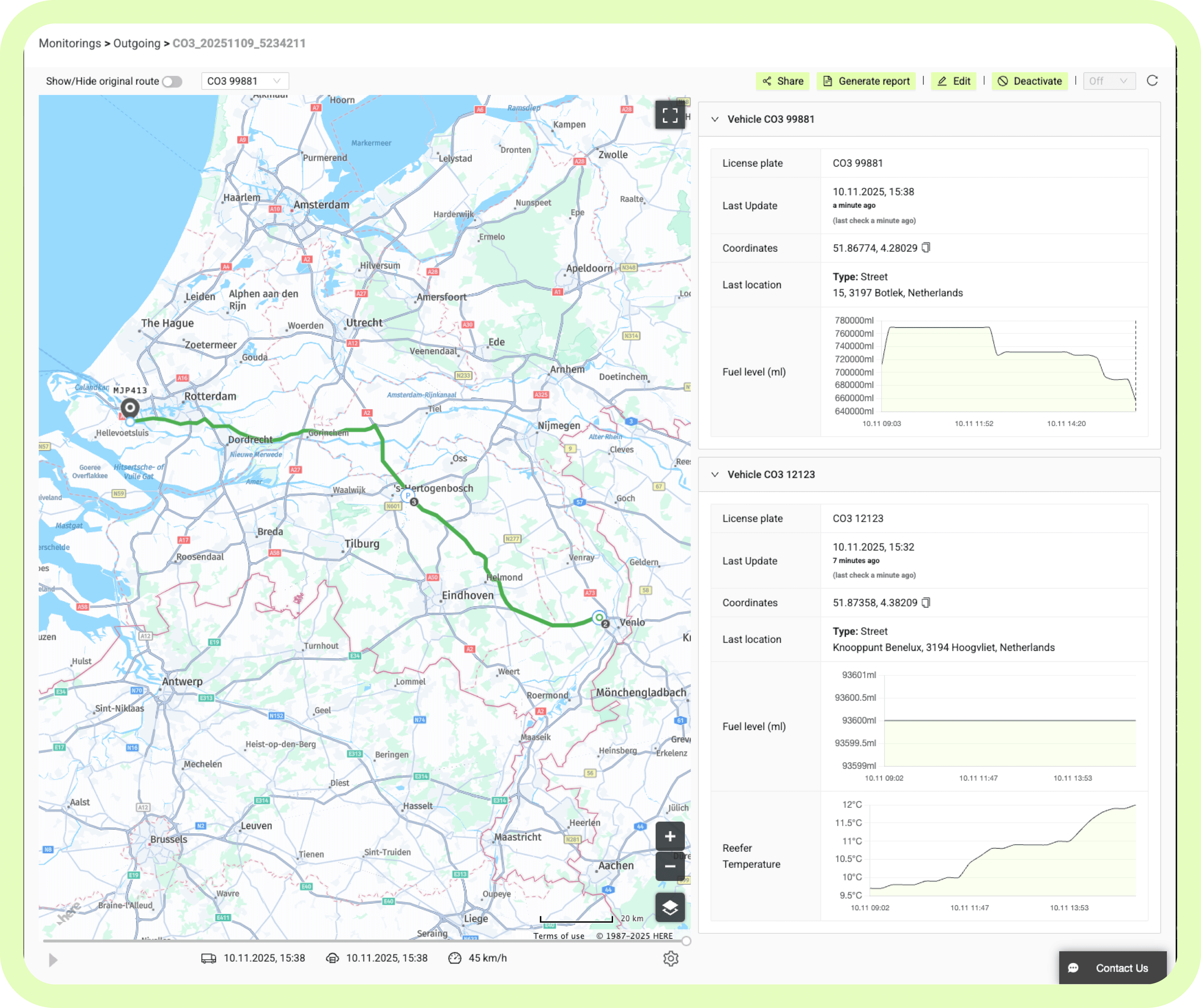 FUEL CONSUMPTION & TEMPERATURE