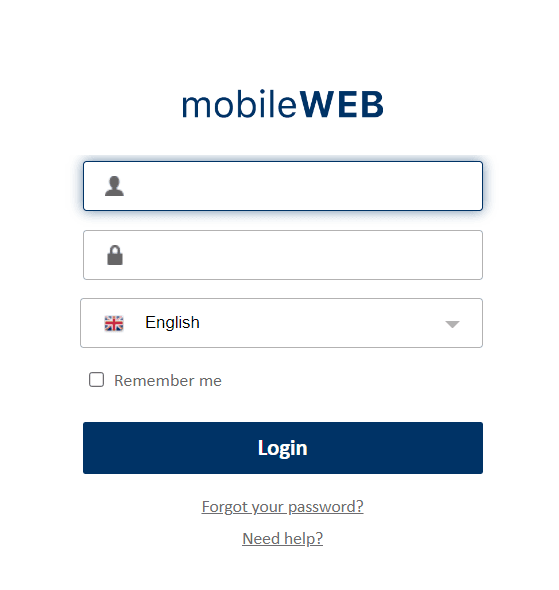 Log in to your account