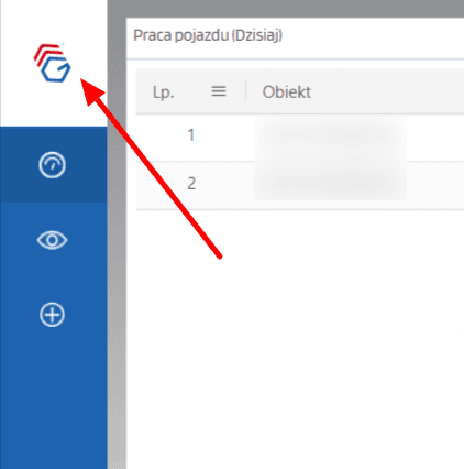 Click the logo on the left sidebar