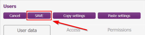Click “Save”
