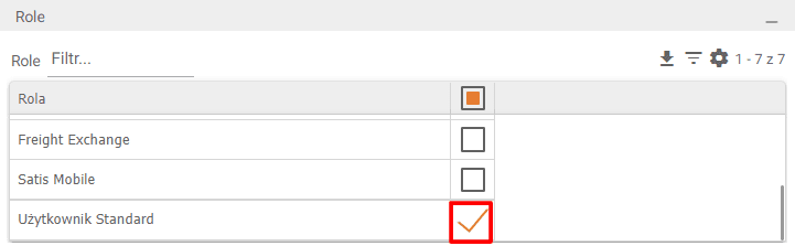 Select “Standard User”